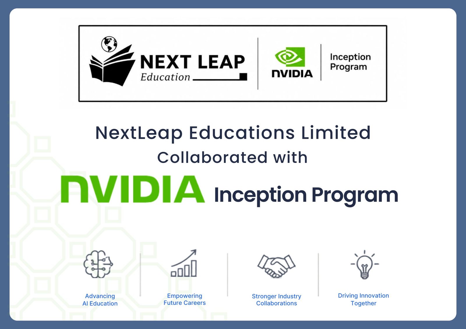NextLeap Education collaborated with NVIDIA Inception Program